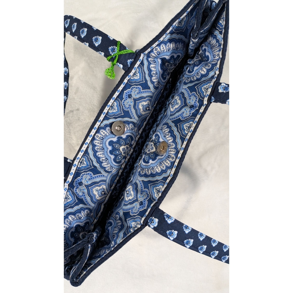 Vera Bradley Tie Tote Nantucket Navy - Picture 3 of 12